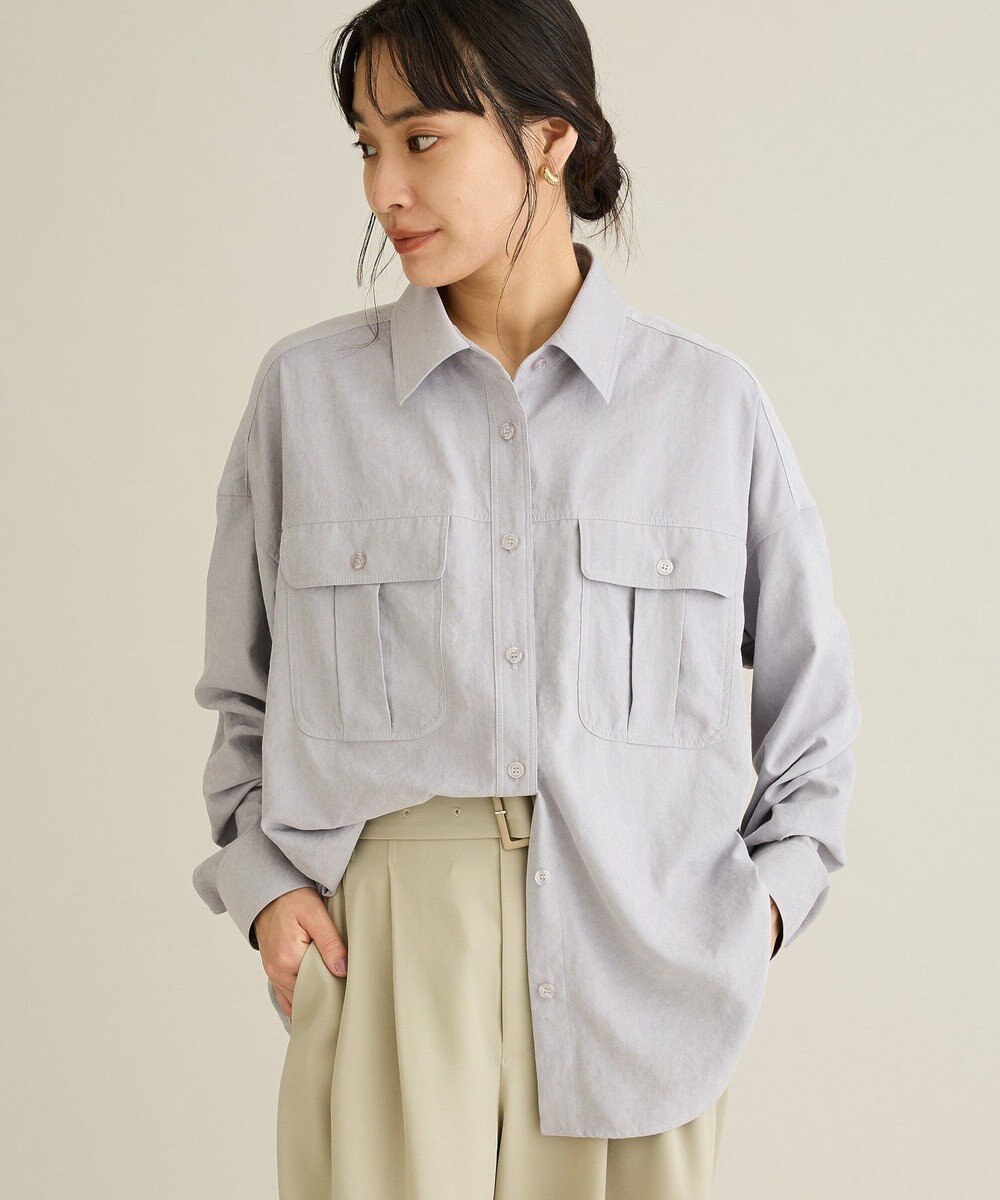 CRAFT STANDARD BOUTIQUE とろみワークシャツ 