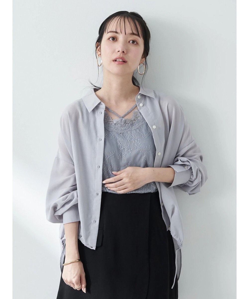 earth music&ecology シアードロストシャツ 