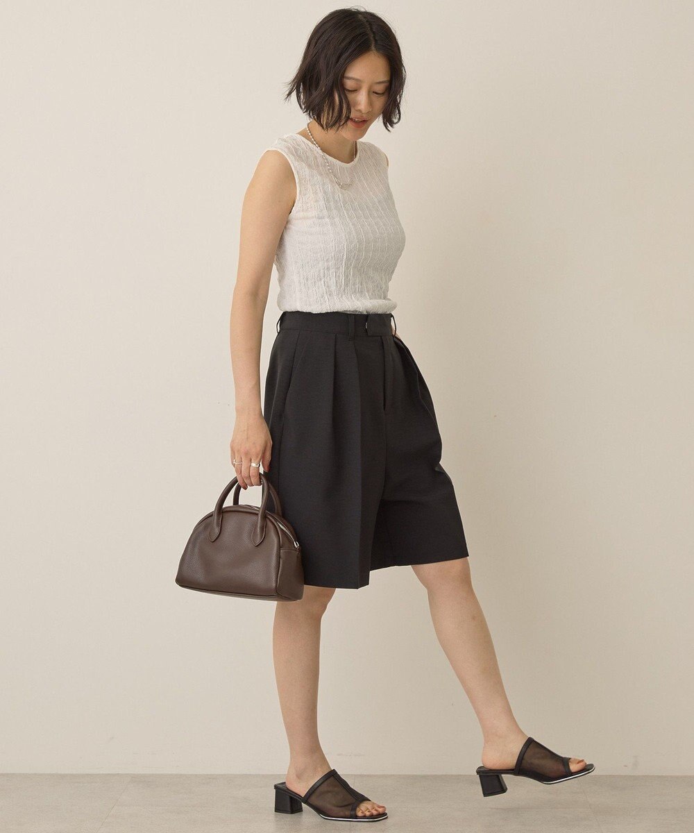 AMERICAN HOLIC フクレジャガードノースリーブトップス 