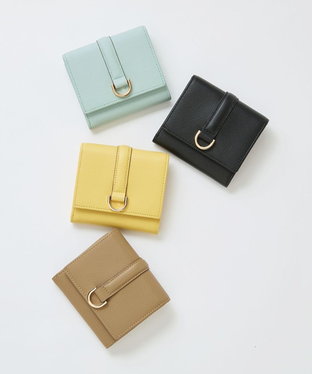 TOPKAPI 【TREASURE TOPKAPI】ソフトレザー ベルトデザイン 三つ折り財布　 