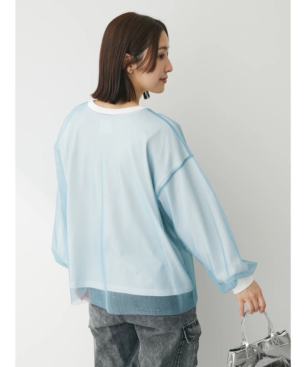 Green Parks チュールドッキングロゴプルオーバー 