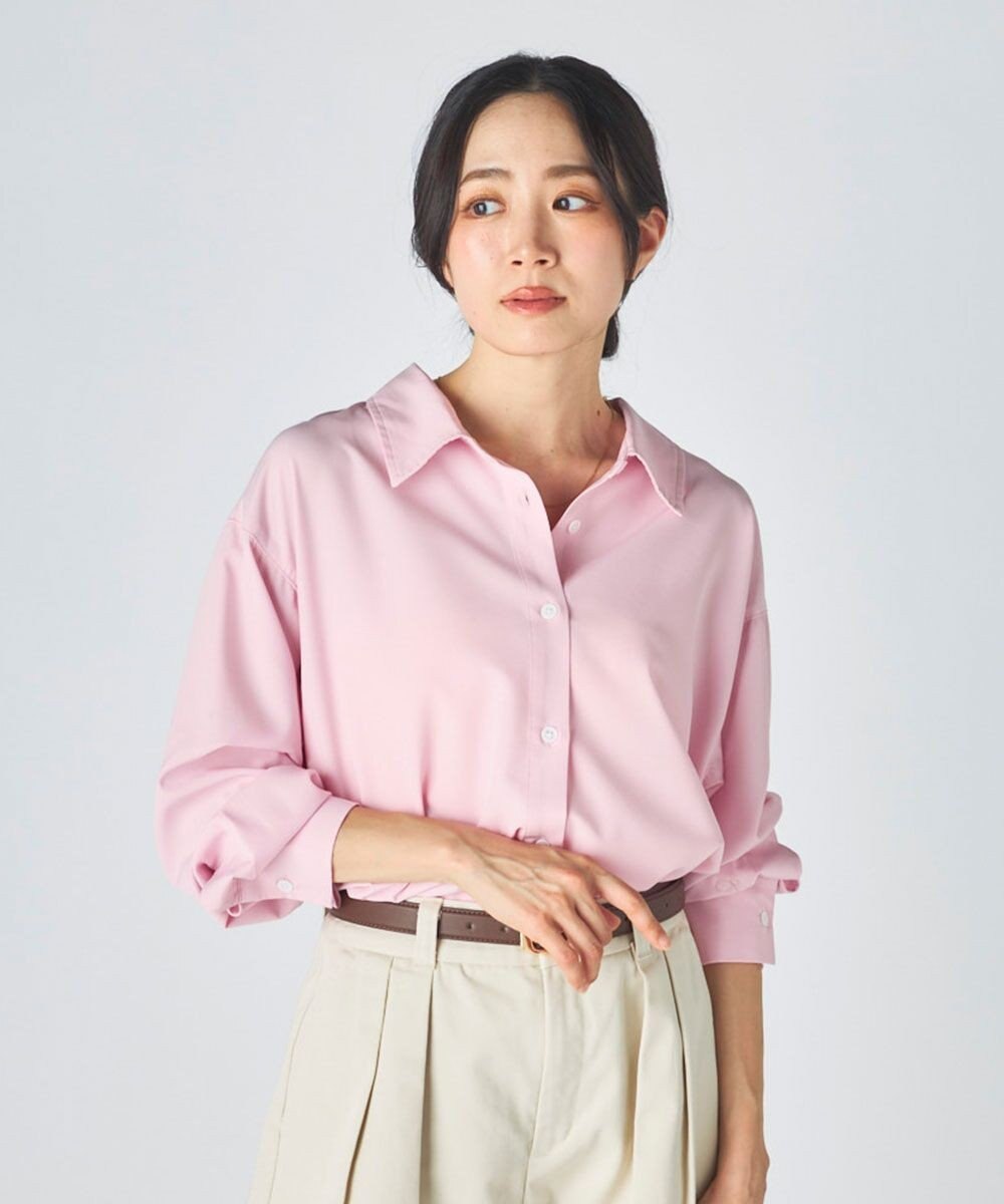 OP／FILA 【ocean pacific】デイリーオーバーサイズシャツ/UVカット 