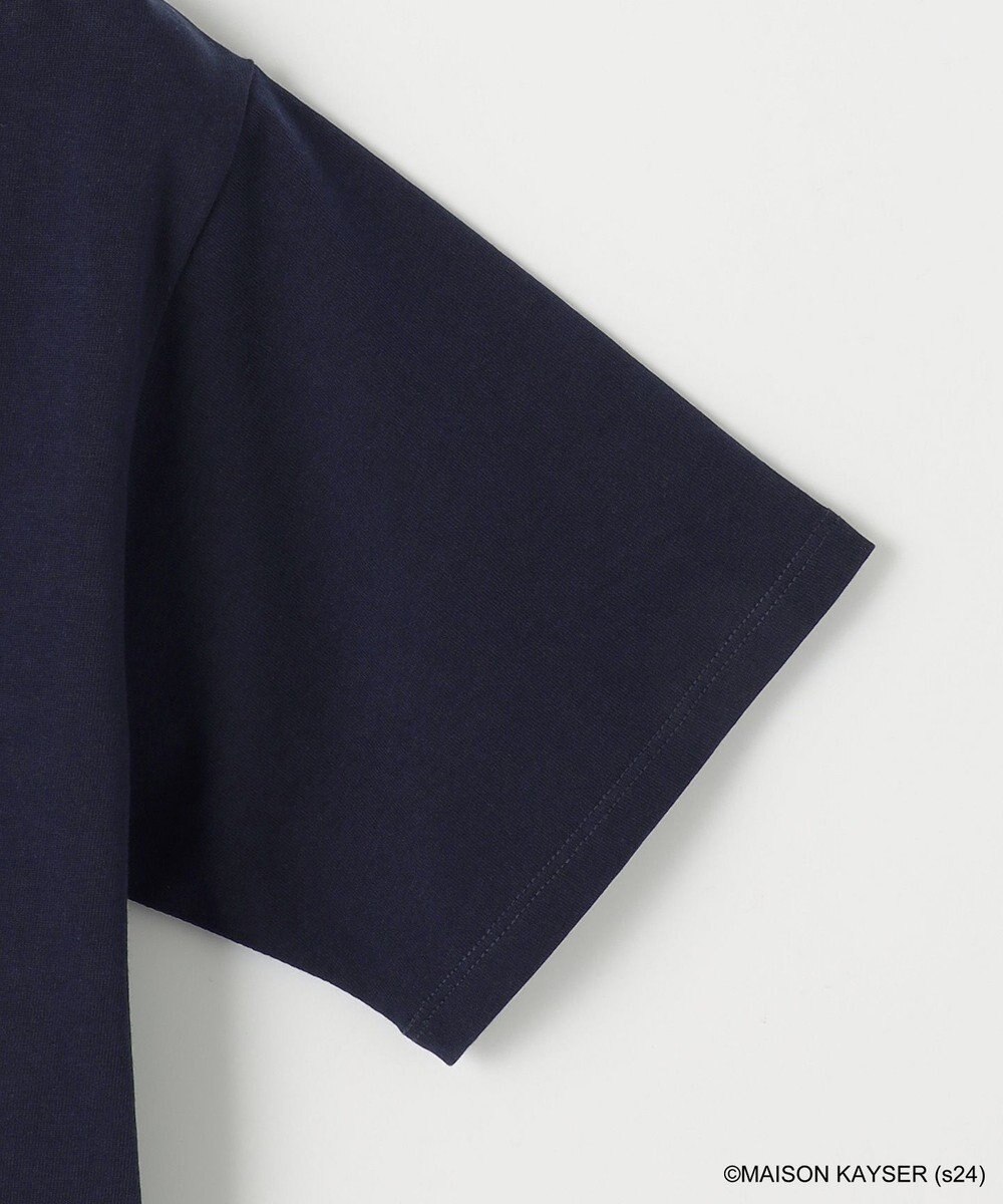 ANY 【MAISON KAYSERコラボ】箔プリントロゴ半袖Tシャツ 