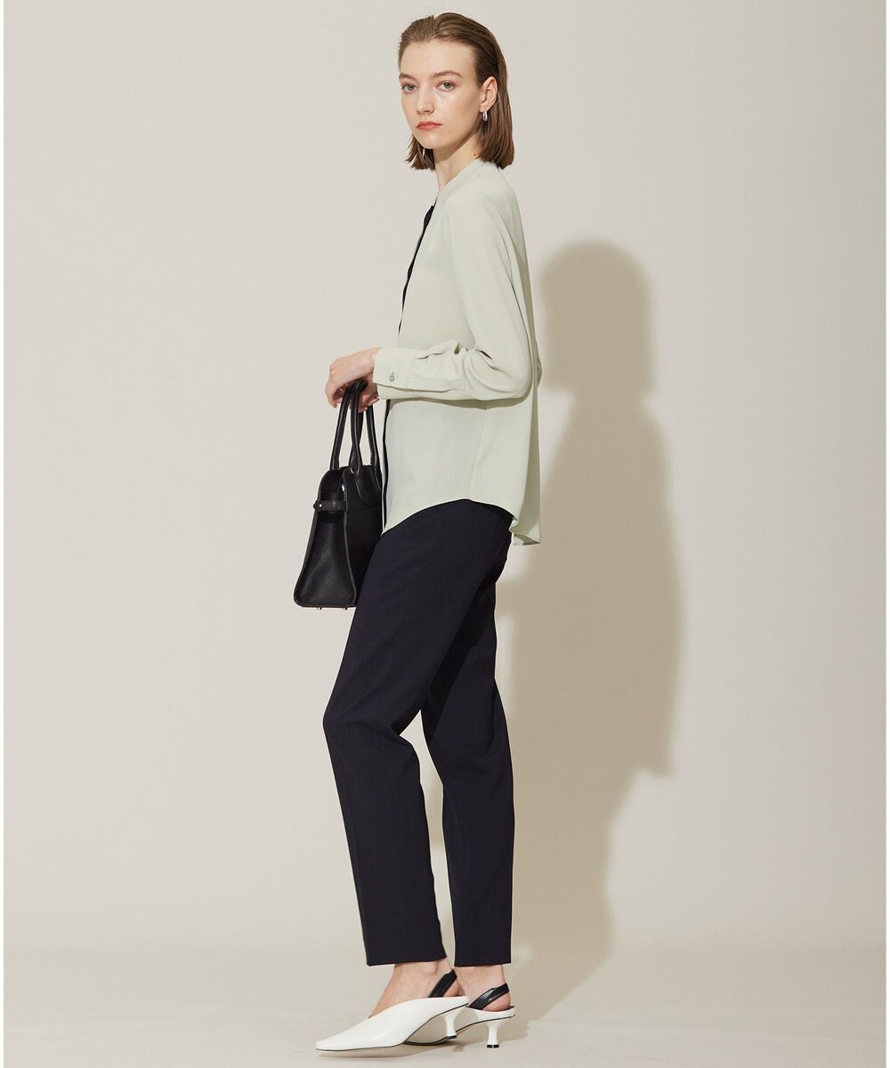 ICB L 【接触冷感・速乾・防シワ・洗える】 レーヨンライクトロ スティックパンツ 