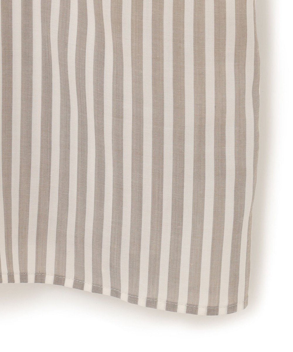 ICB 【洗える】 キュプラローンストライプ ワンピース 