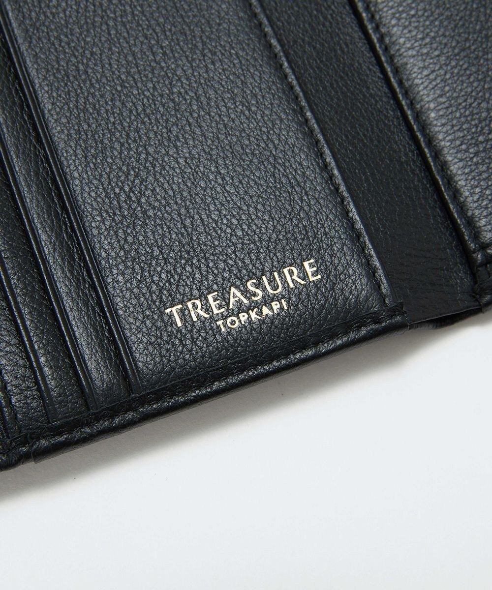 TOPKAPI 【TREASURE TOPKAPI】ソフトレザー ベルトデザイン 三つ折り財布　 