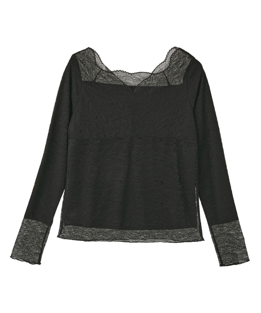 earth music&ecology 【吸湿発熱】【2WAY】あったかフェミニンインナー（２ｗａｙネック） 