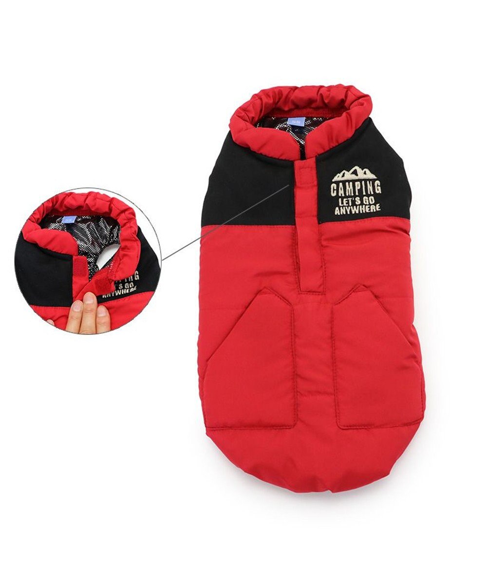 PET PARADISE ペットパラダイス 遠赤外線 エアベスト  《レッド》 中型犬 大型犬 