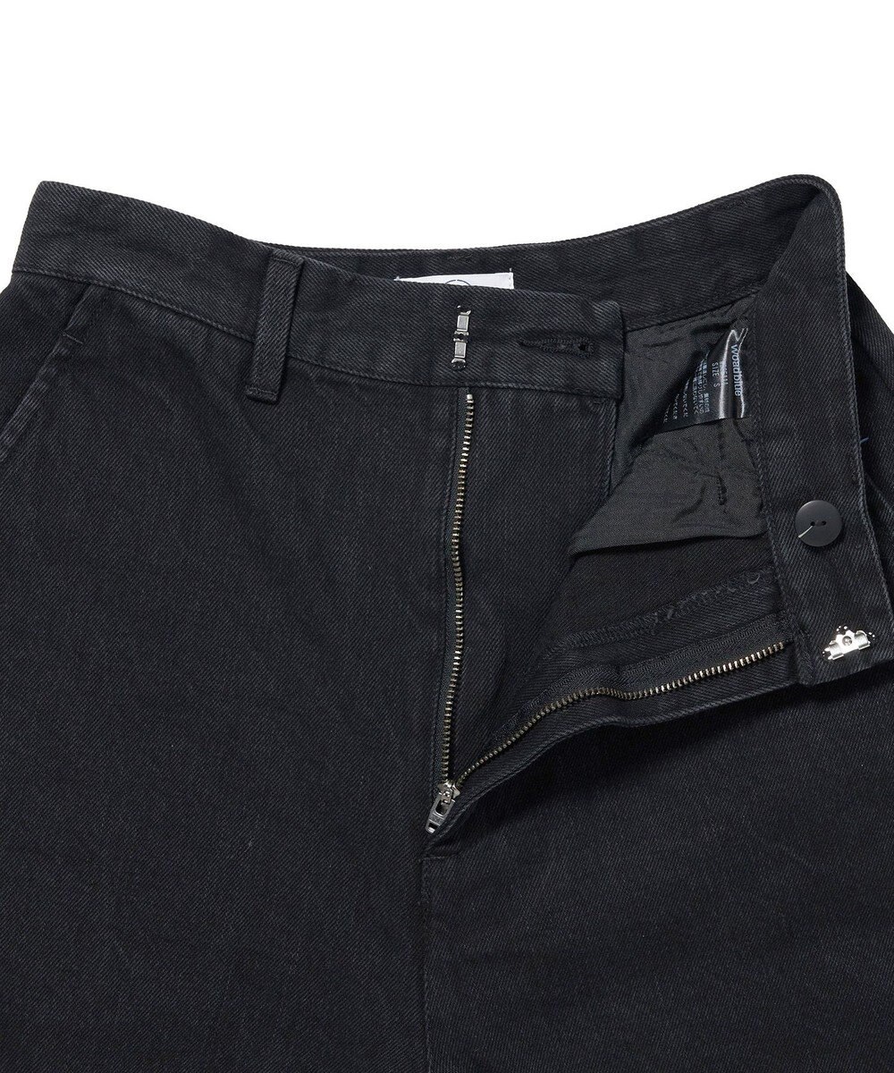 woadblue ＜坪田あさみさんコラボ＞ Marine Shorts マリンショーツ ハーフパンツ ブラック 