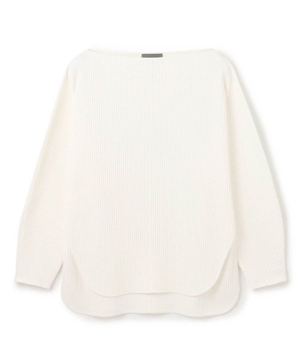 uncrave プリーツリブ ドルマンスリーブトップス 