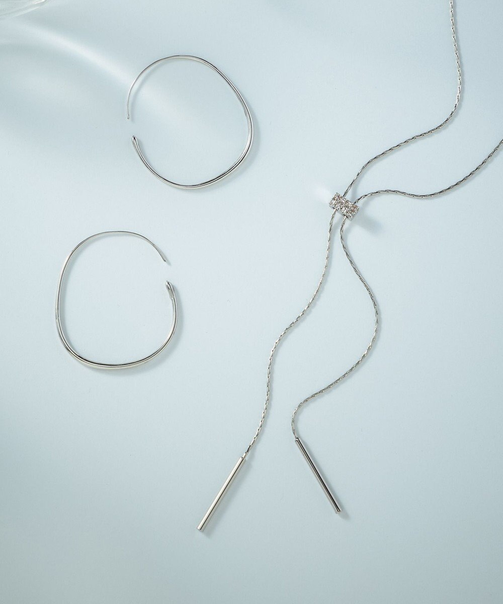 23区 ナロー フープ ピアス 