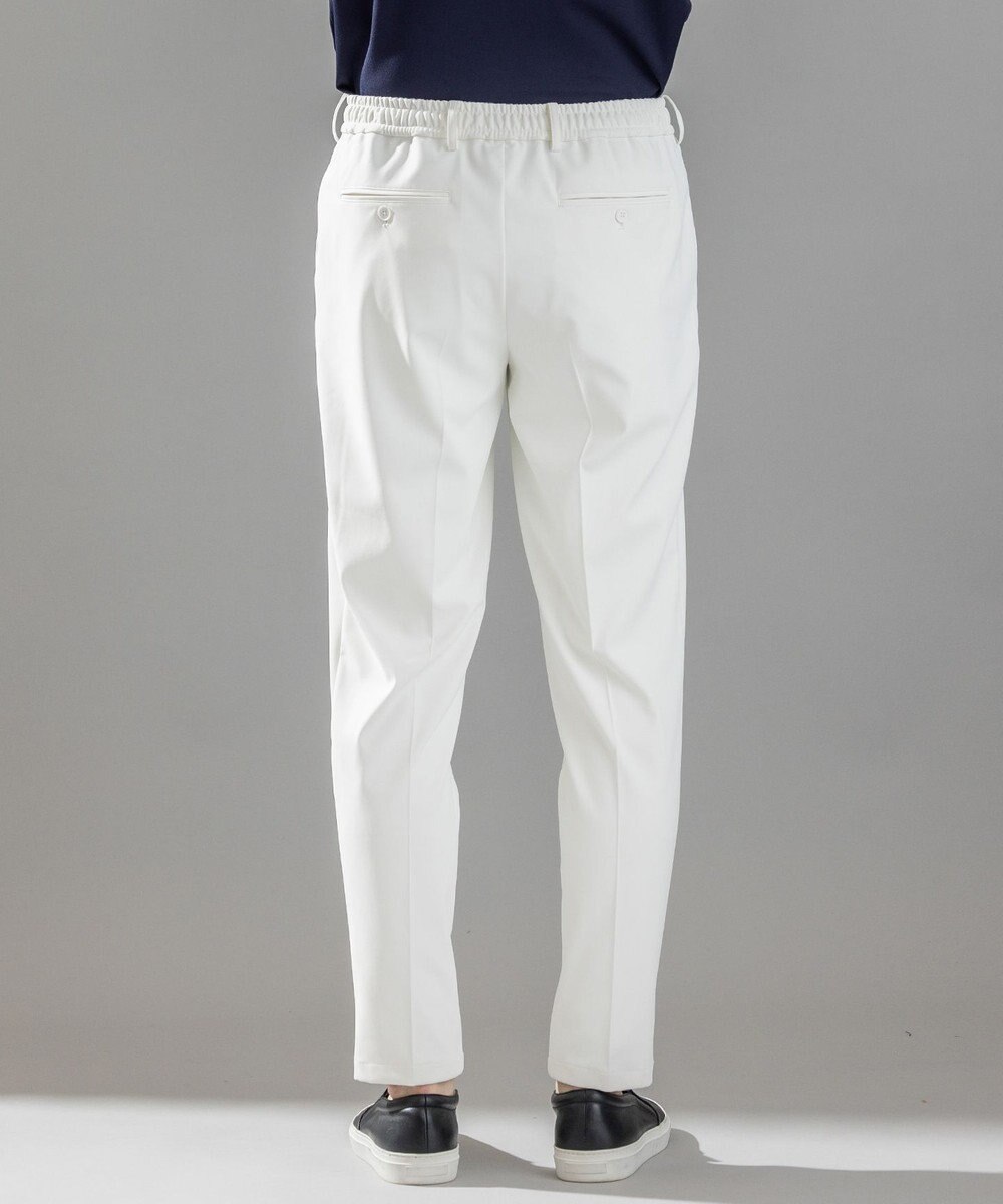 JOSEPH HOMME 新素材【ストレッチ/洗える/撥水/UVカット/接触冷感/防透性/防汚性】プルシェルポンチ  / ドロスト付テーパードパンツ PEGG CONVERTIBLE 