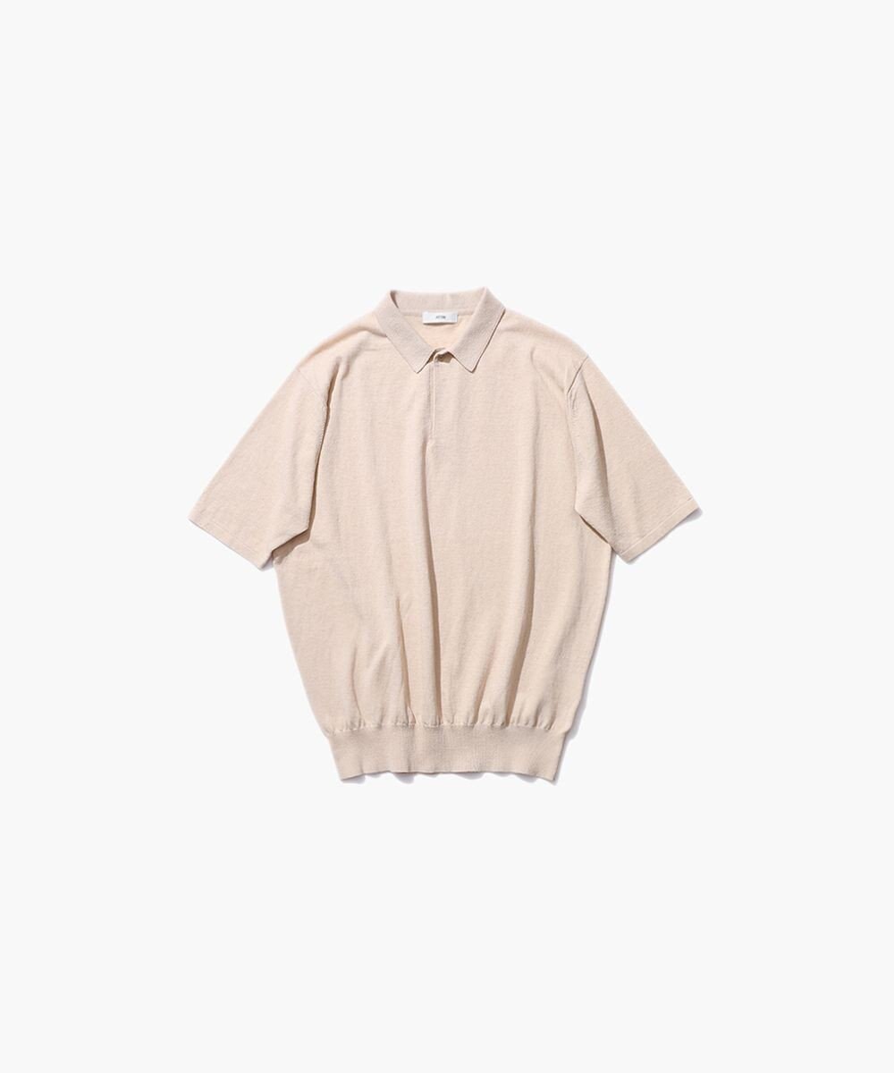 ATON RECYCLED FRESCA COTTON | ポロシャツ 