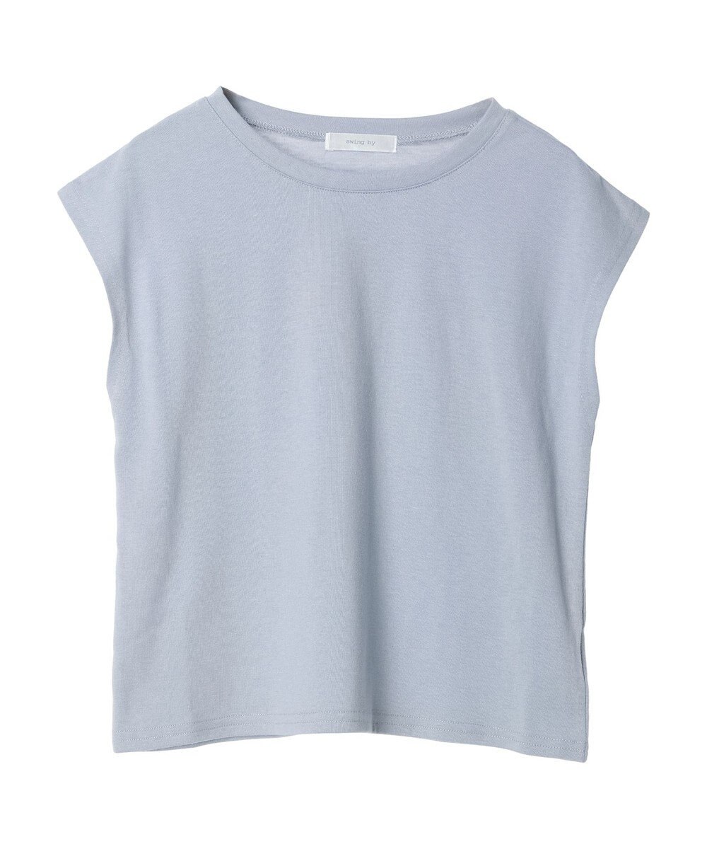 Green Parks ・ｓｗｉｎｇ　ｂｙ　ＳＥＴ２点チュールビスチェ＆フレンチＴ 