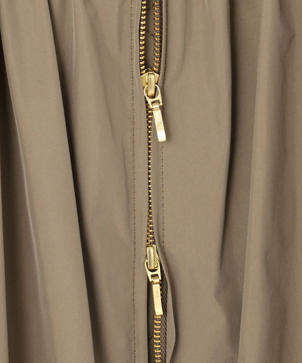 23区 L 【撥水加工】ソフトメモリータフタ ミドル丈 ブルゾン 