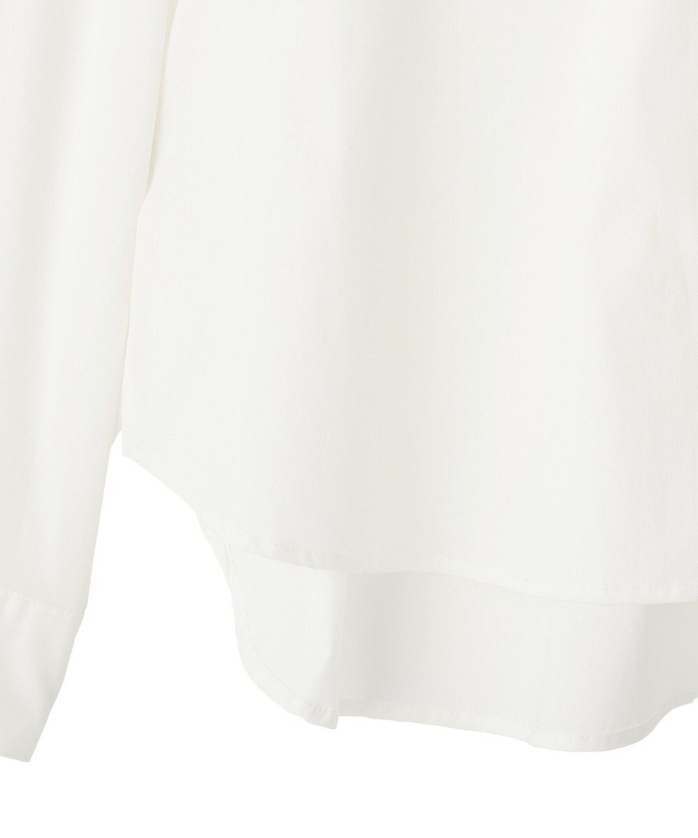 YECCA VECCA スカーフデザインアシメシャツ 