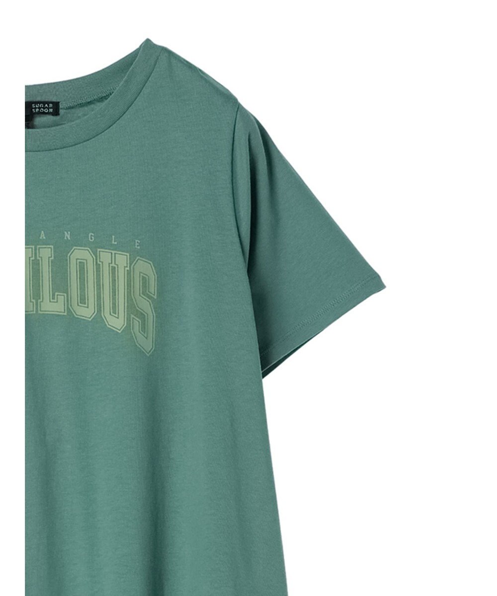 Green Parks ・ＳＵＧＡＲ　ＳＰＯＯＮ【ＣＯＯＬ】ロゴｐｔＴＥＥワンピ 