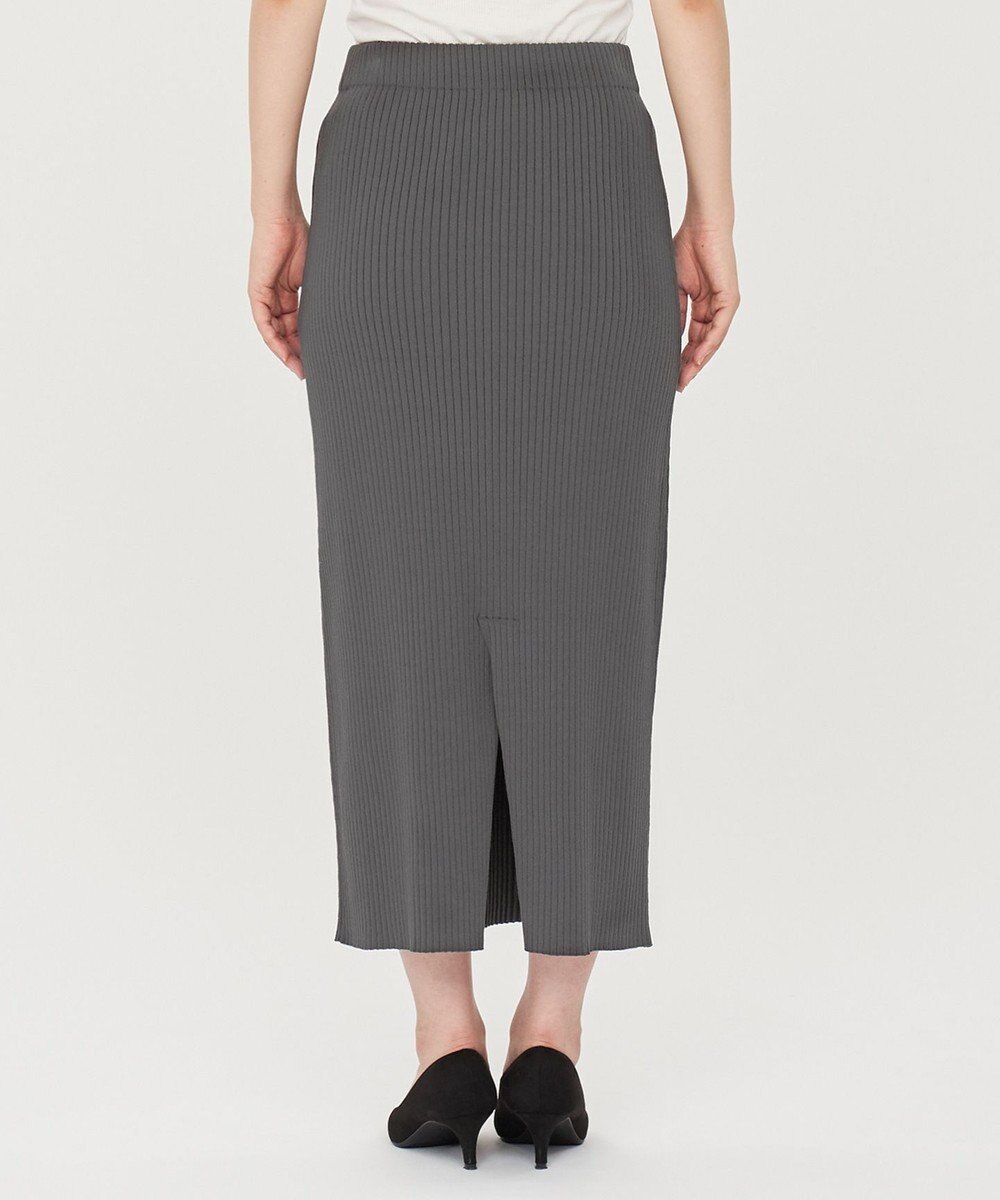 uncrave 【手洗い可】スムース ニット リブ スカート（uncrave STANDARD） 