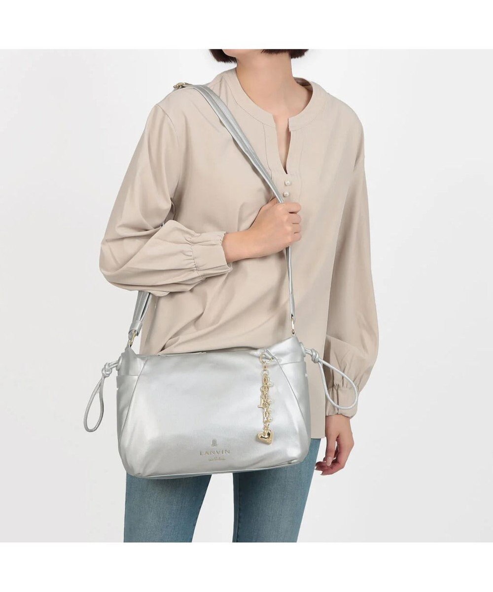 LANVIN en Bleu スフレ ショルダーバッグ 