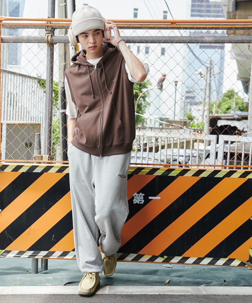 WEGO 【ユニセックス着用ITEM/MLサイズ展開】ノースリジップパーカー 