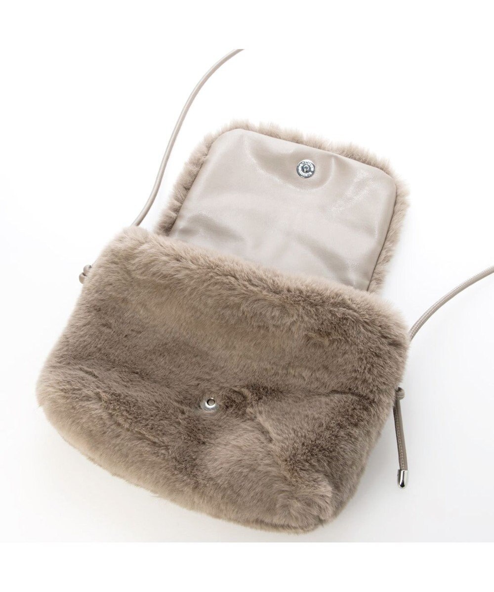 UNBILLION カシュカシュ cachecache / エコファーシンプルフラップショルダー 