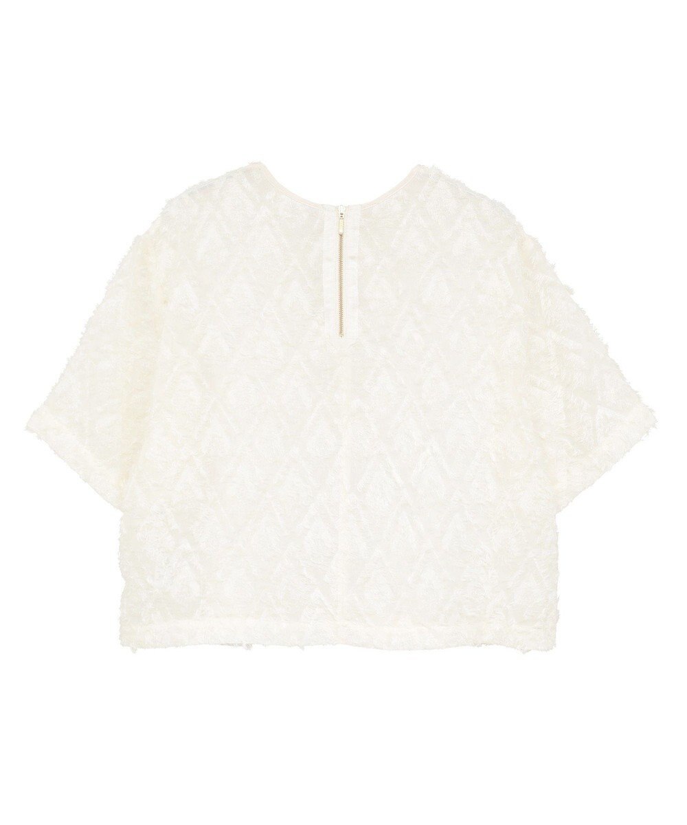 AMERICAN HOLIC フリンジジャガードブラウス 