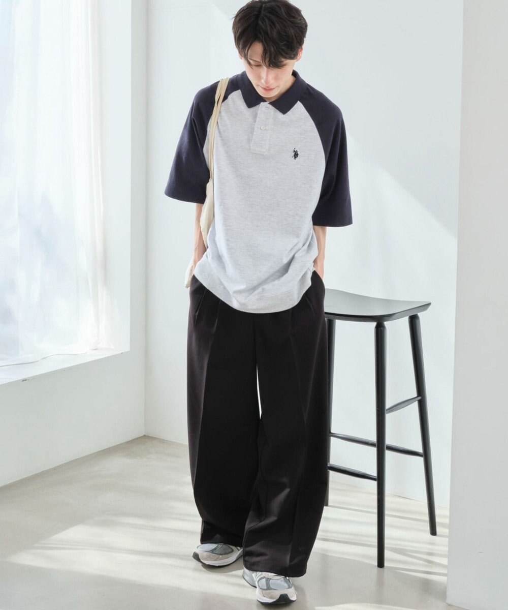 WEGO 【ユニセックス着用ITEM/MLサイズ展開】別注USPOLO　ヘビーウェイトポロT 