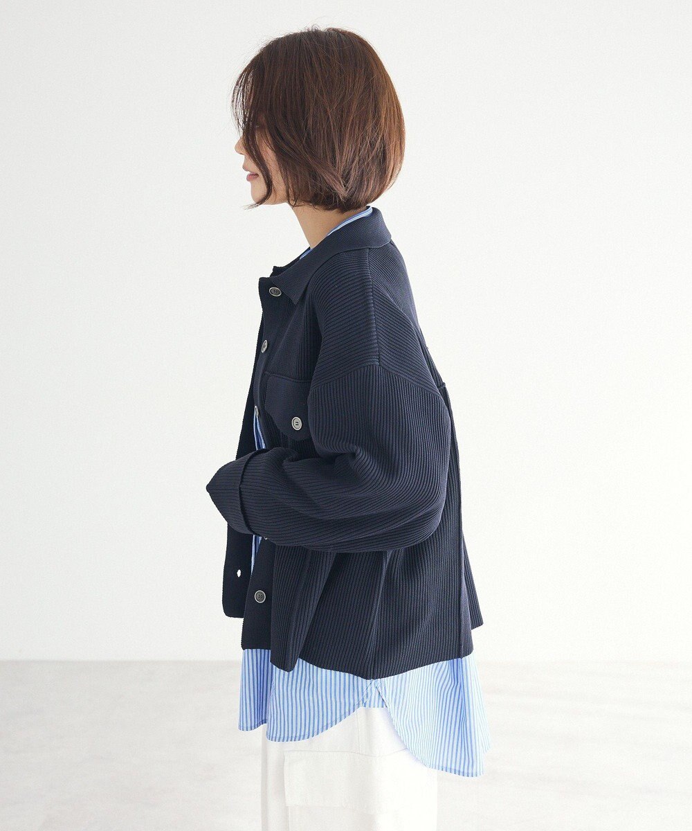 CRAFT STANDARD BOUTIQUE ライトニットジャケット 