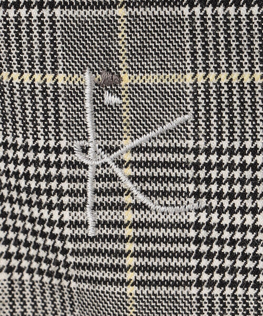 組曲 KIDS 【110-140cm】グレンチェック ワンピース 