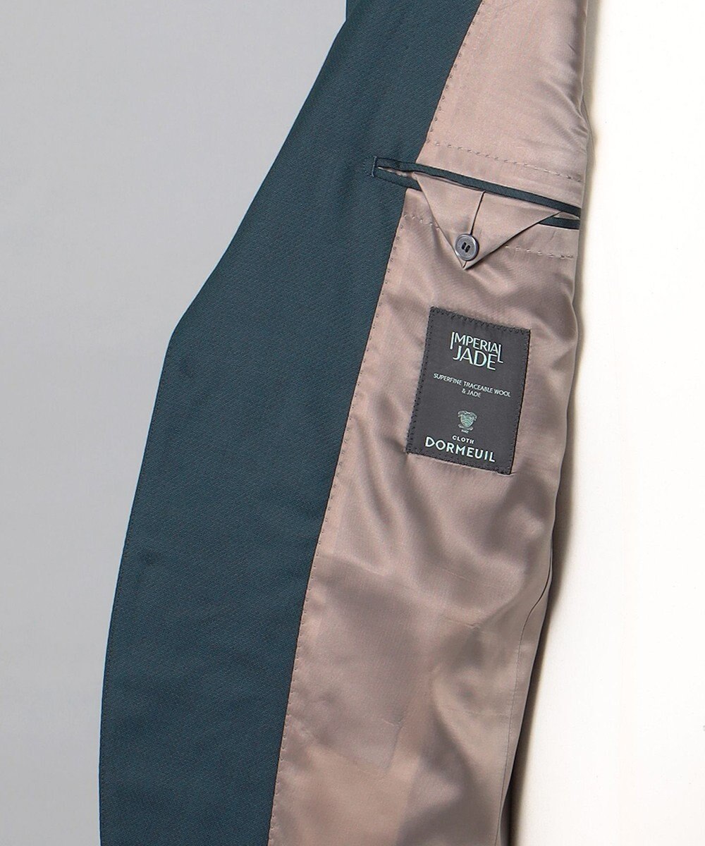 GOTAIRIKU GOLD LABEL/WEB&一部店舗限定【DORMEUIL/ドーメル】インペリアルジェイド 通年スーツ(グリーン) 