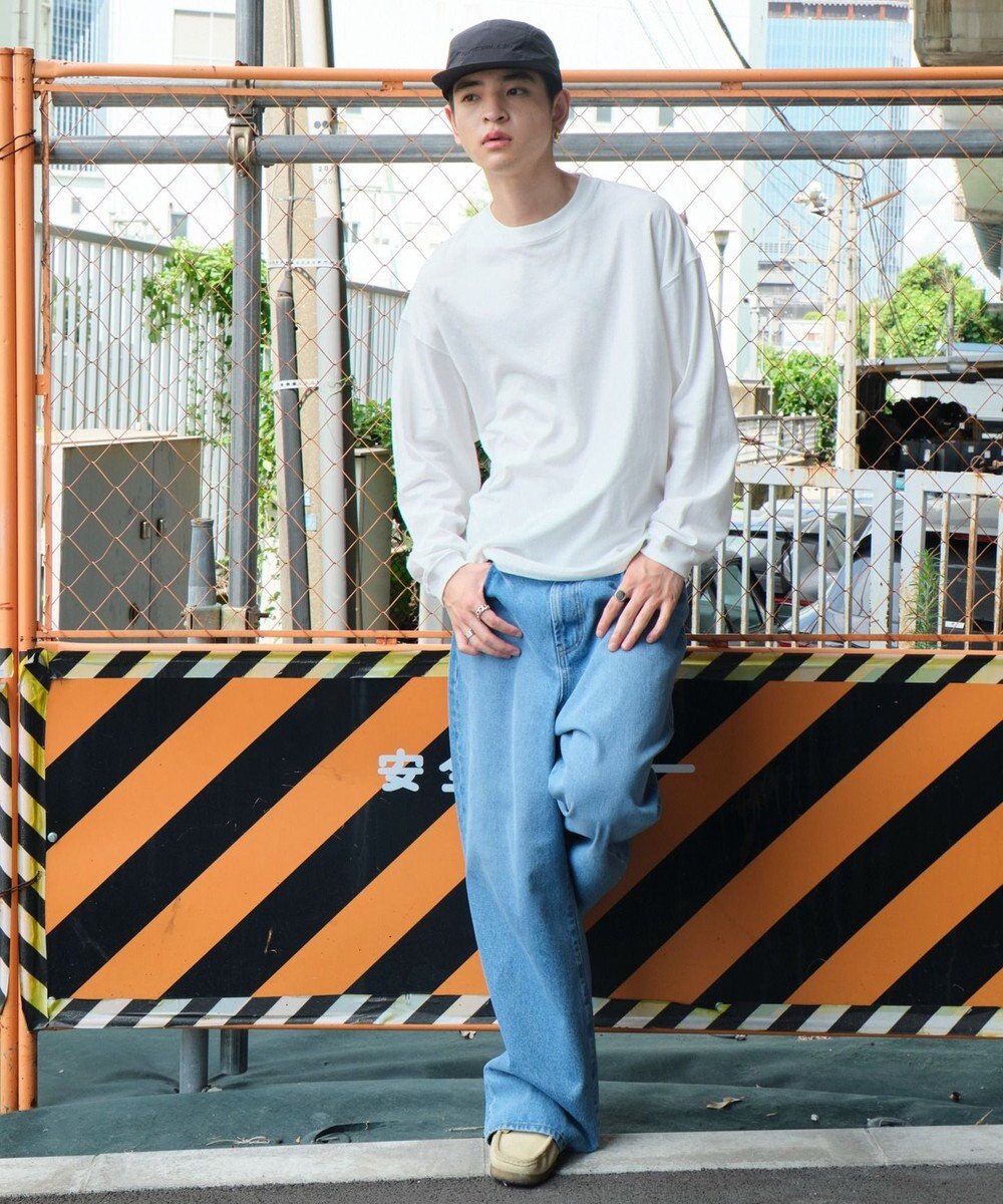 WEGO ビッグコットンT（LS） 