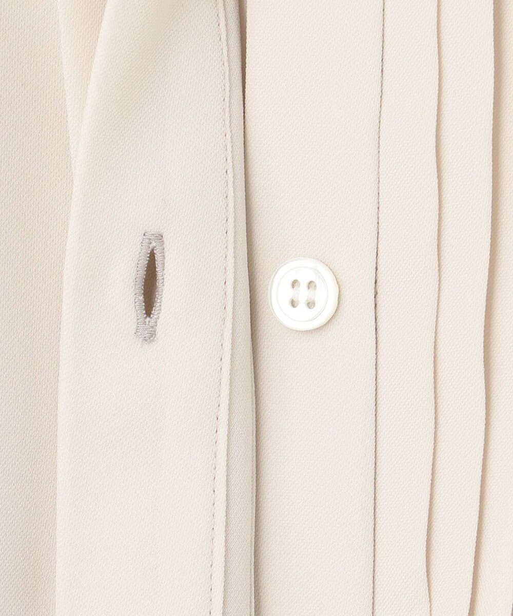 23区 L 【洗える】ピンタック ディテール ブラウス 