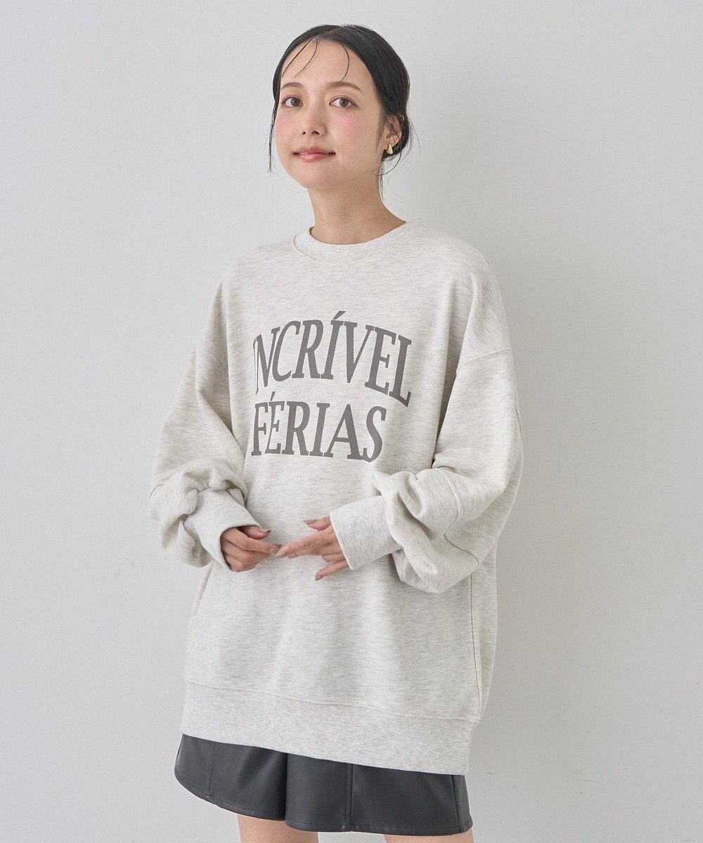 earth music&ecology アソートロゴルーズスウェット 