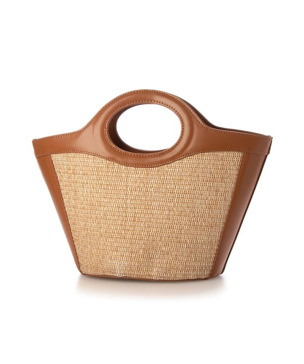 UNBILLION カシュカシュ cachecache / 雑材風くり手2way手提げ 