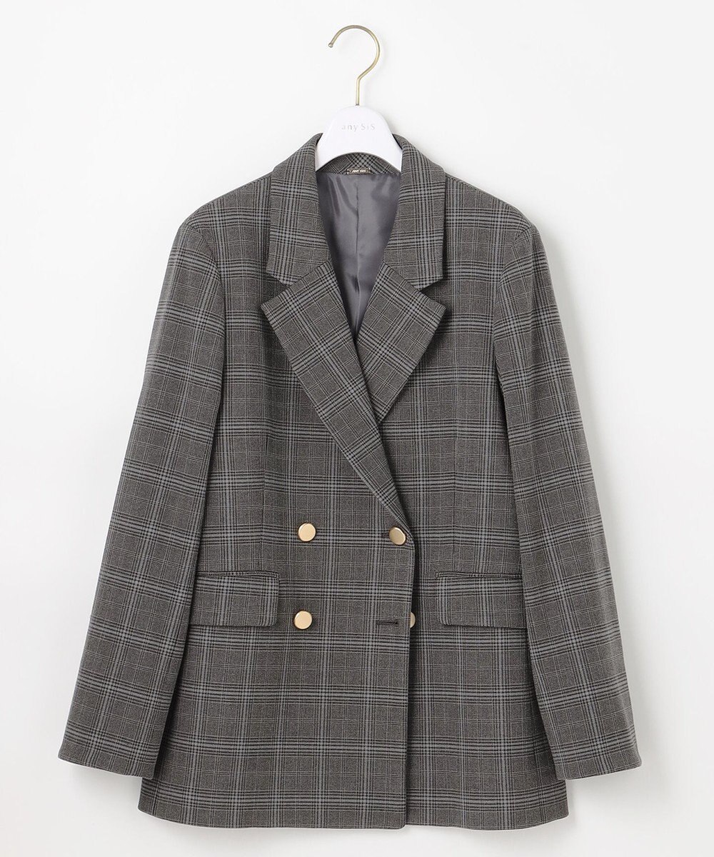 ANY SIS ビューティサーモ2WAYストレッチ テーラードジャケット 