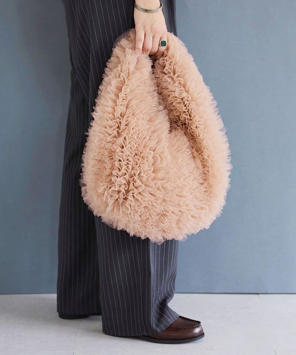 TOPKAPI 【TREASURE TOPKAPI】ランダム フリル チュール バッグ 