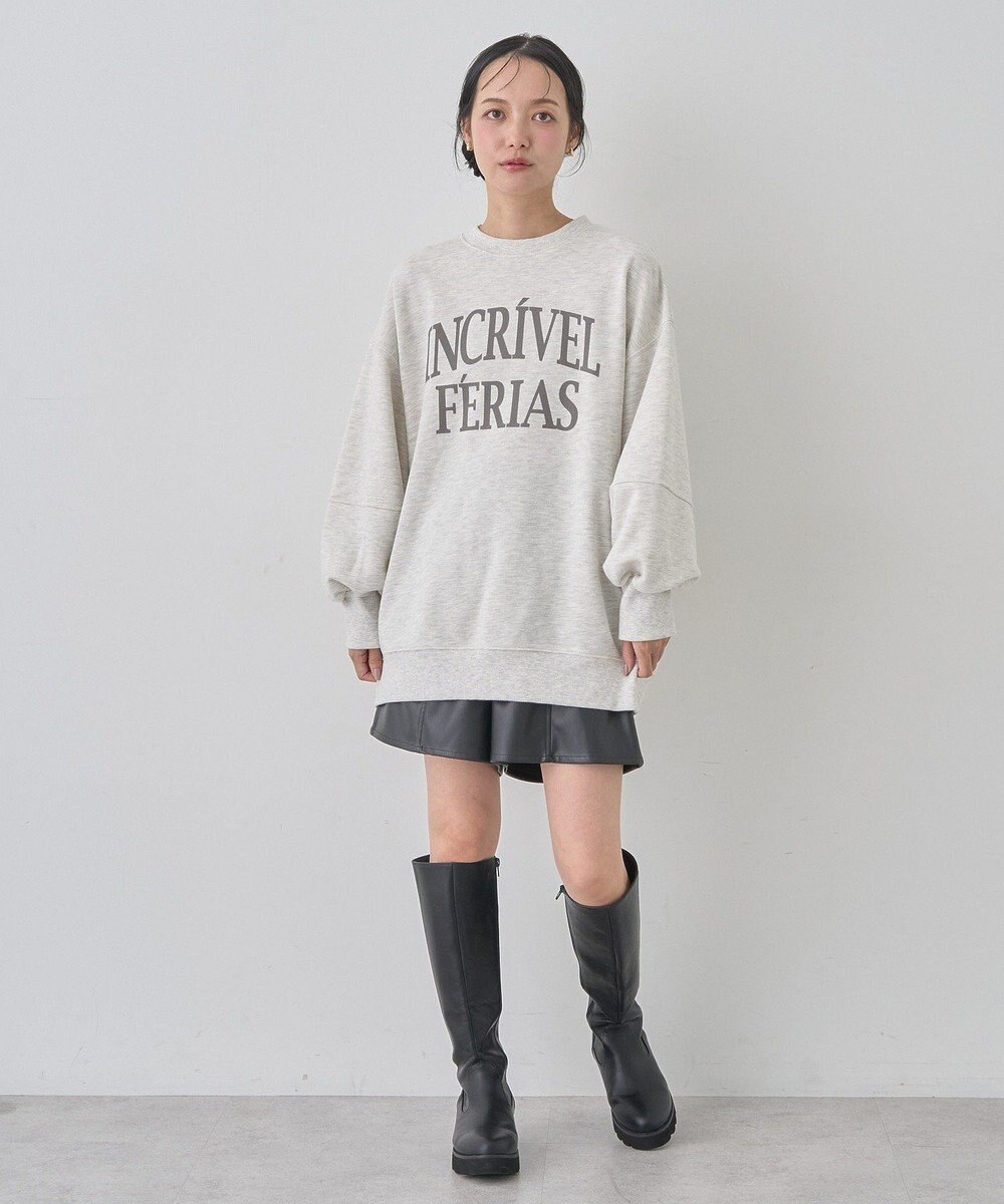 earth music&ecology アソートロゴルーズスウェット 