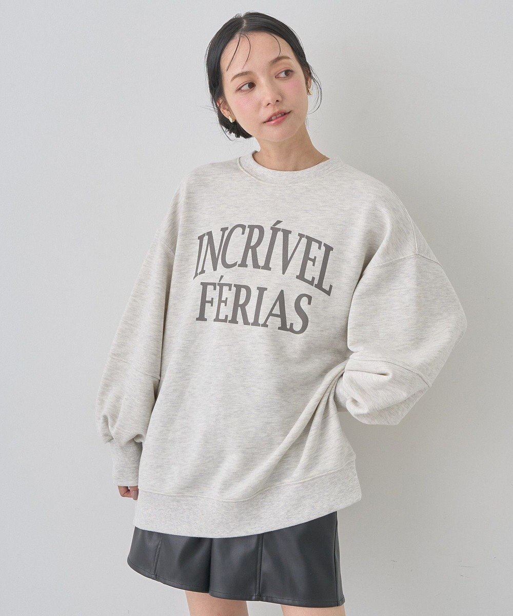 earth music&ecology アソートロゴルーズスウェット 