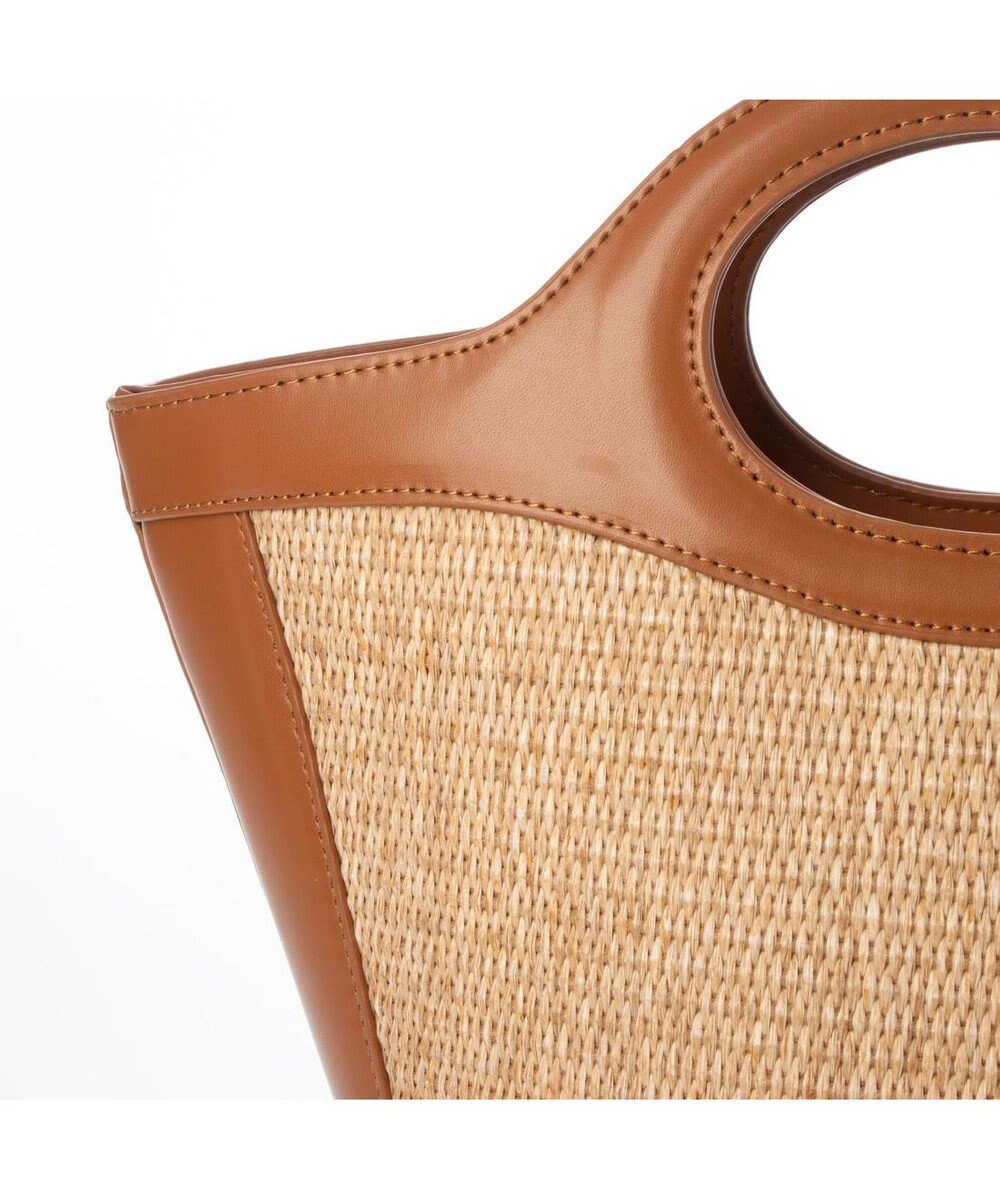 UNBILLION カシュカシュ cachecache / 雑材風くり手2way手提げ 