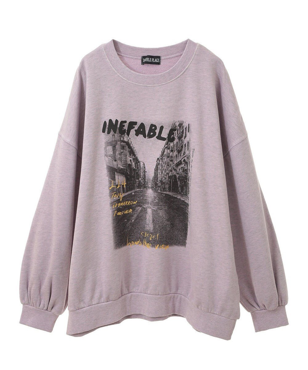 Green Parks ・ＤＯＵＢＬＥ　ＦＬＡＧＳ　フォトｐｔスウェット 