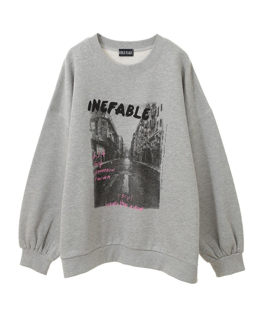 Green Parks ・ＤＯＵＢＬＥ　ＦＬＡＧＳ　フォトｐｔスウェット 