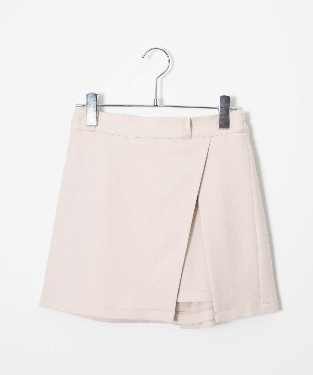 WEGO スリットレイヤードスカパン 