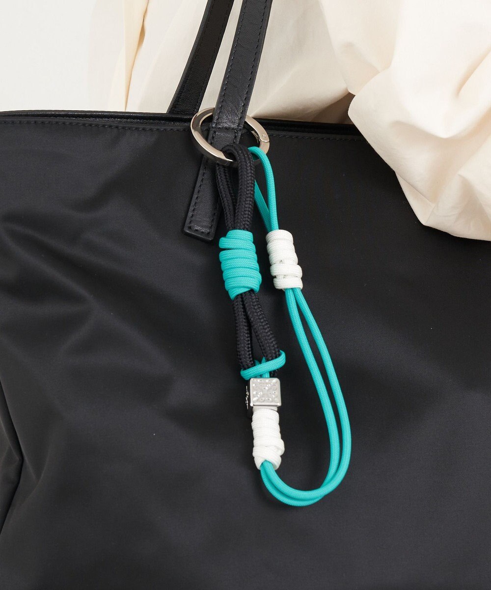 russet ［ノットモチーフ×メタルパーツ］パラコードバッグチャーム（Z-224） 