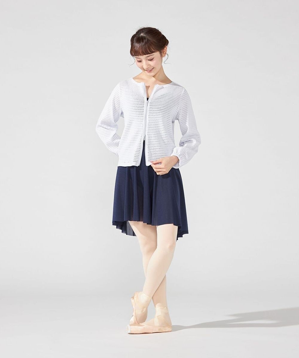 Chacott メッシュニットジャケット 