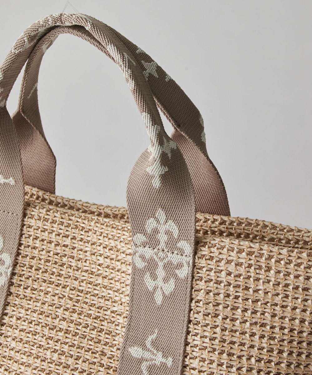 russet ナイロンラフィアデイリーミニトートバッグ(CE-1712) 