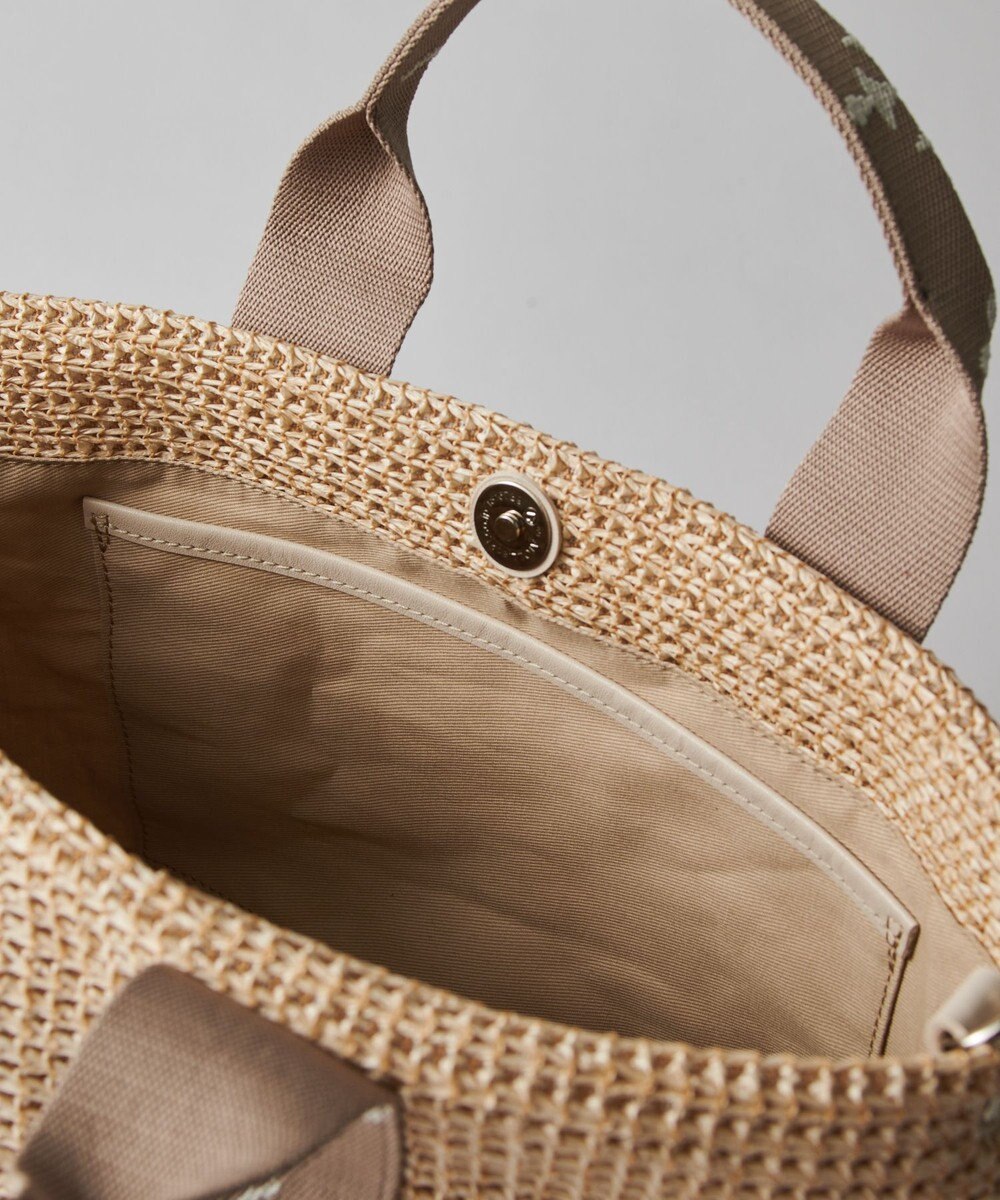 russet ナイロンラフィアデイリーミニトートバッグ(CE-1712) 