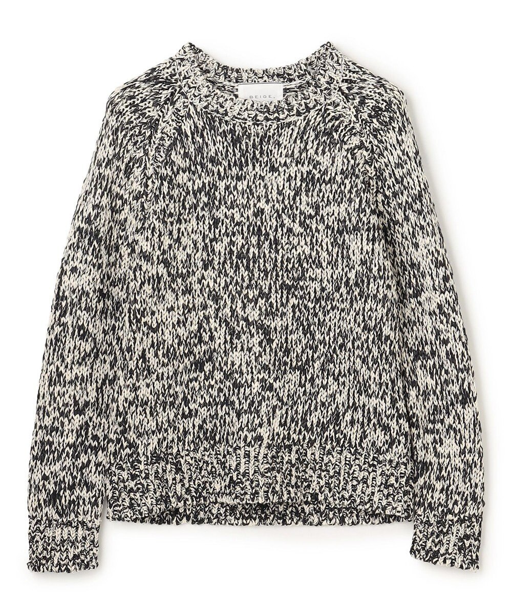 BEIGE， OPAL / チャンキーニットプルオーバー 