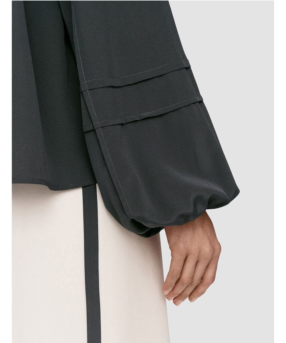 JOSEPH クレープ  ド  ソワ　リラックスフィットブラウス 