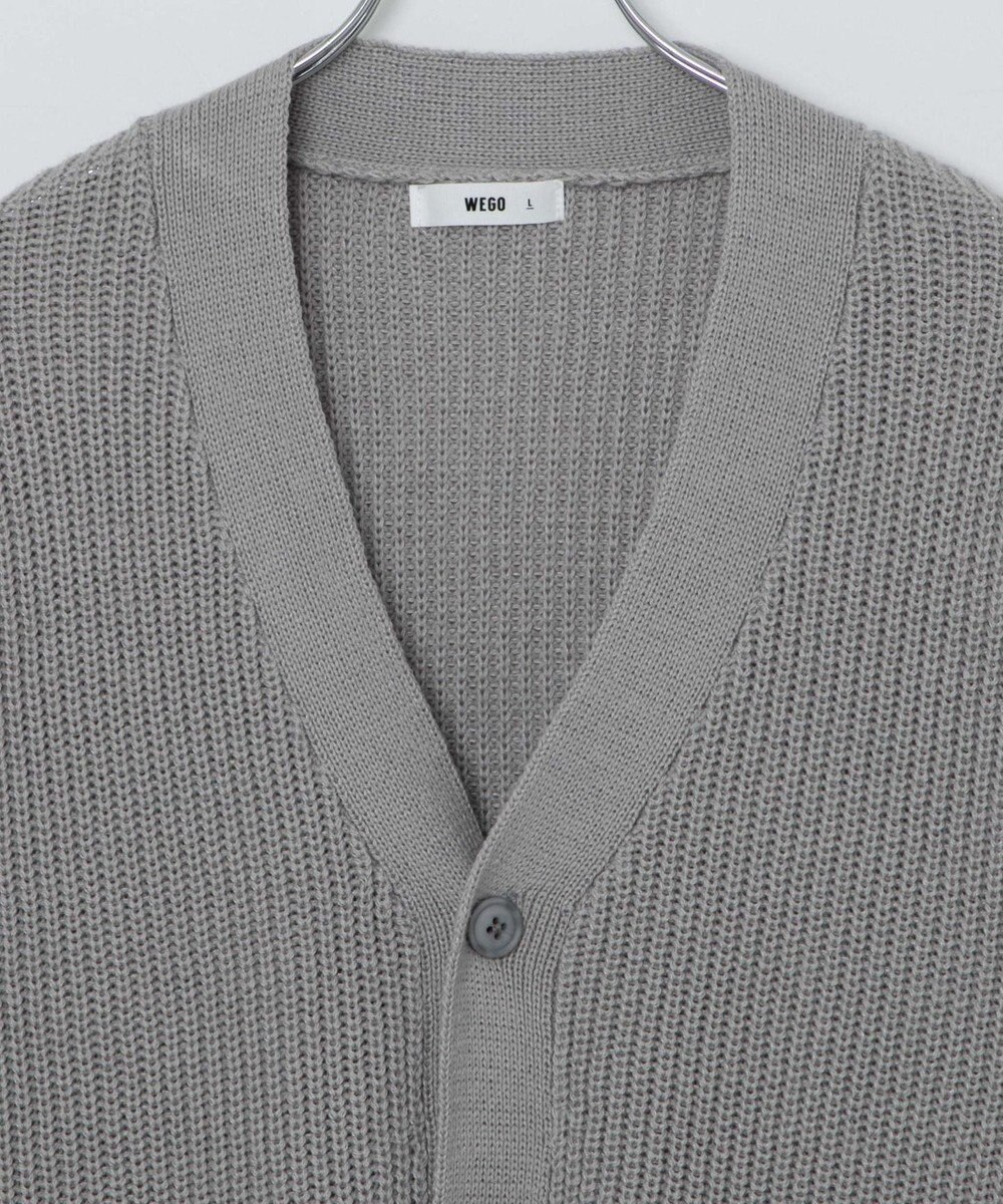 WEGO オーバーフィットカーディガン 