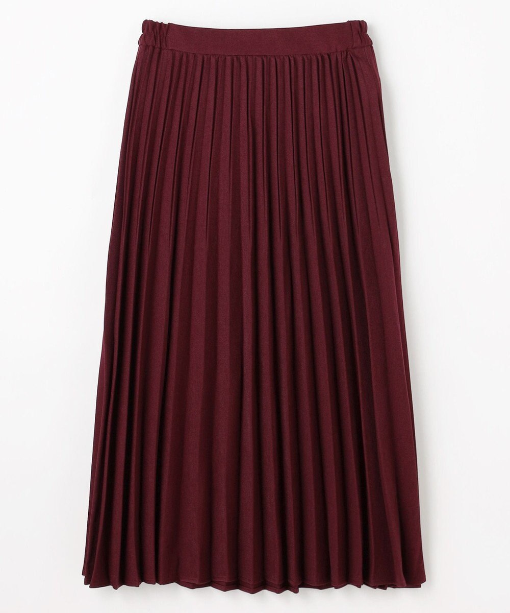 ANY 【新色追加/ウエストゴム】ウーリッシュプリーツスカート 